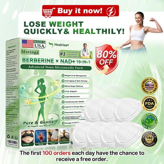 Moringa & Berberine 10-IN-1 Advanced Nano Microneedle Patch